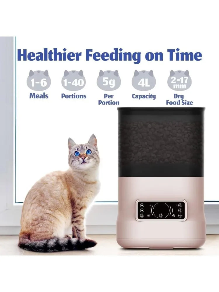 New Cat Automatic Food Dispenser - Pet Wonderland Cloud