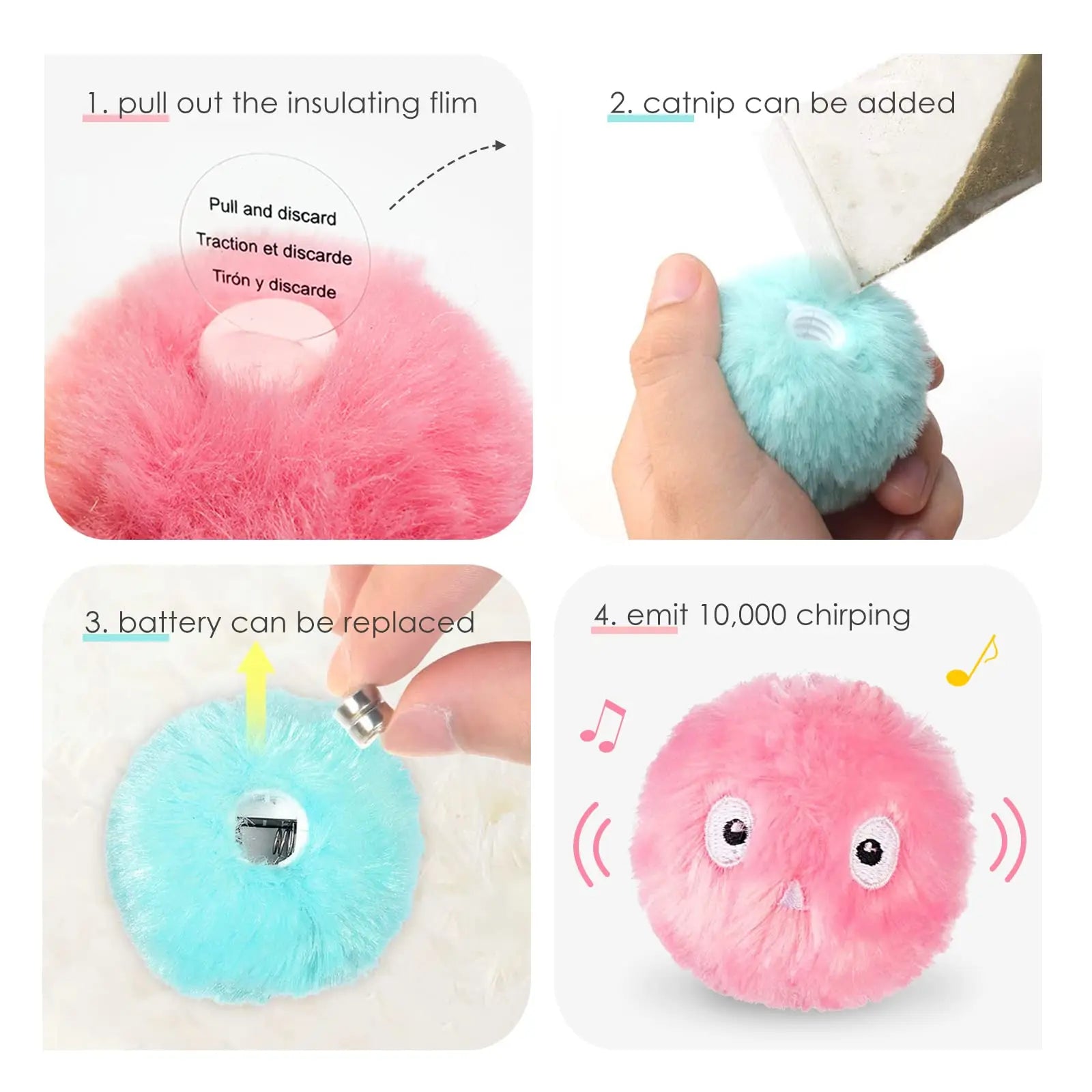 Cat Plush Training Toy