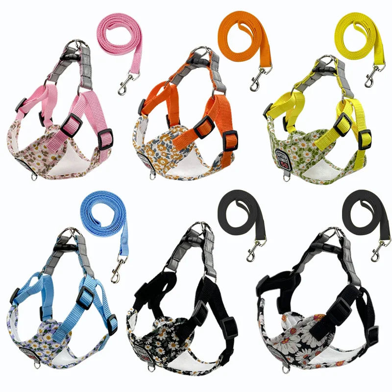 Reflective Dog Harness Leash Set - Pet Wonderland Cloud