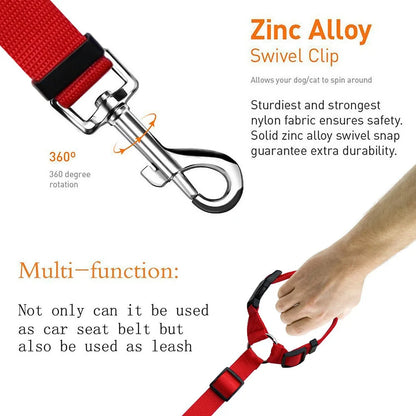 Dog Car Seat Safety Belt - Pet Wonderland Cloud