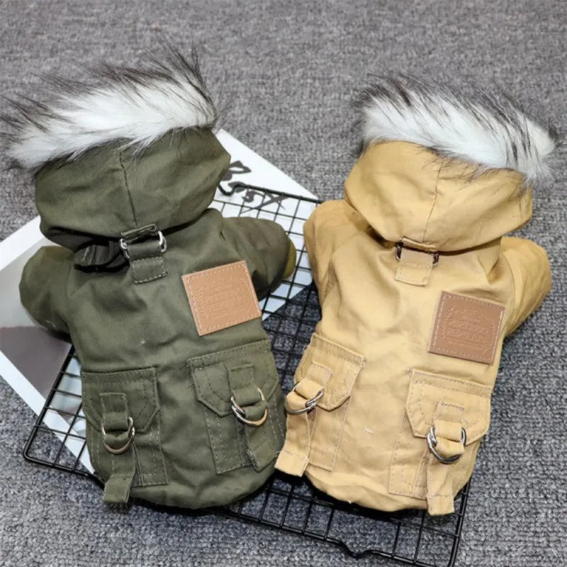 Dog Warm Hoodie Jacket - Pet Wonderland Cloud