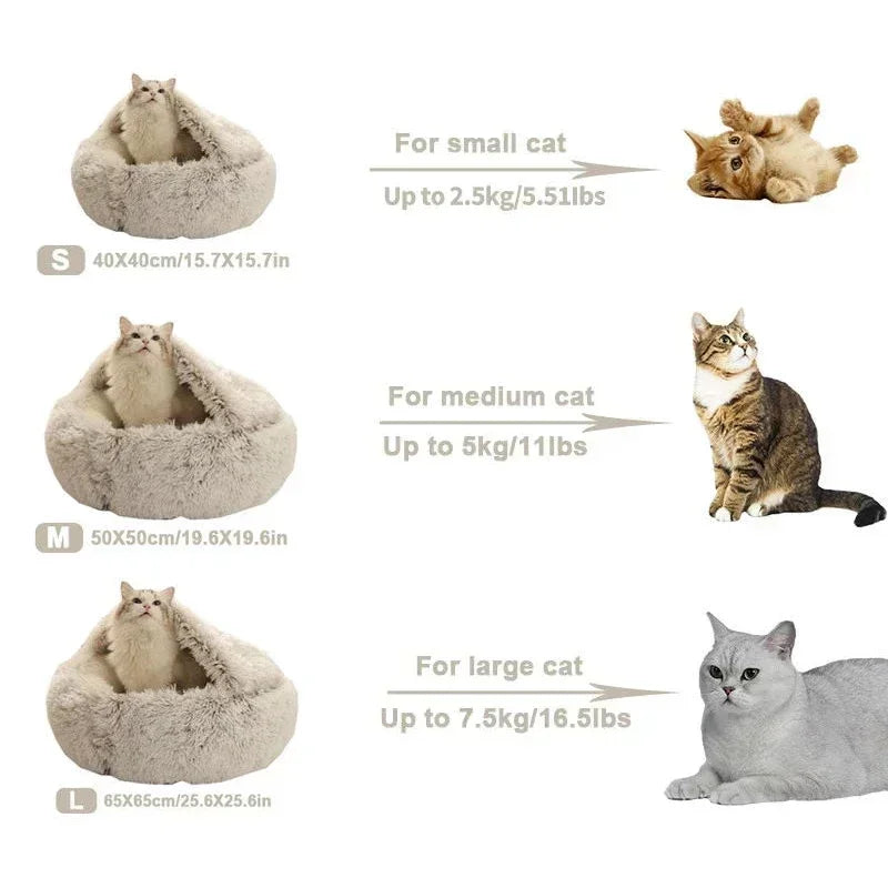 Cat Winter Sleep Bed