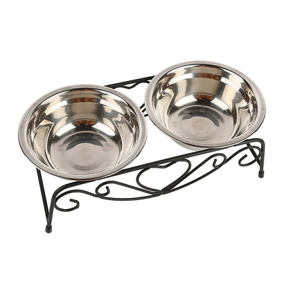 Double Feeding Stand Bowl - Pet Wonderland Cloud