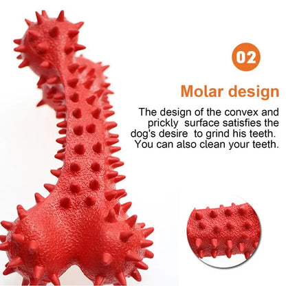 Dog Spiky Bone Chew Toy