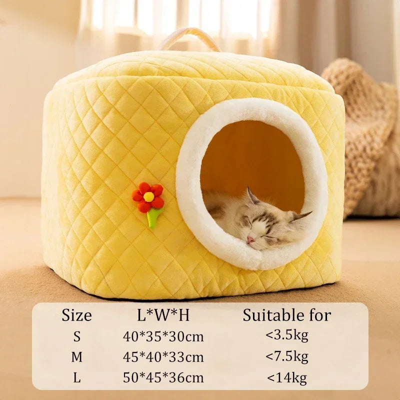 Dog Winter Soft Nest Kennel - Pet Wonderland Cloud