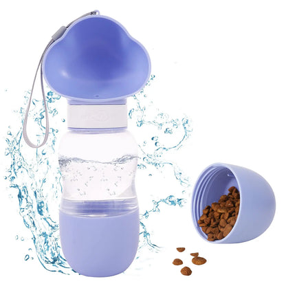 Multifunction Dog Water Feed Bottle - Pet Wonderland Cloud