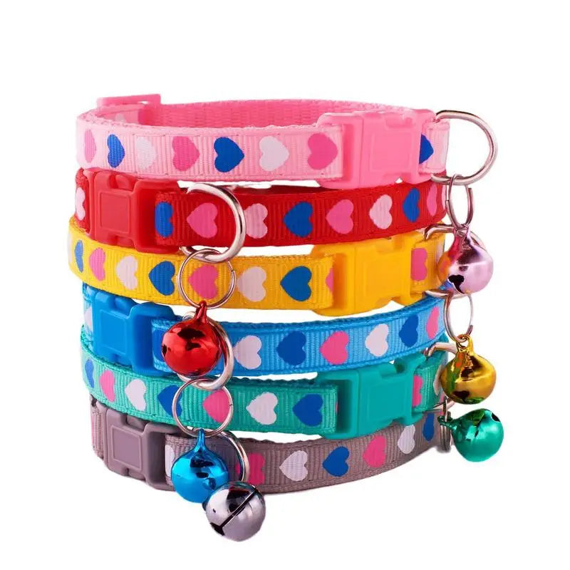 PVC Colorful Dog Bell Collar - Pet Wonderland Cloud