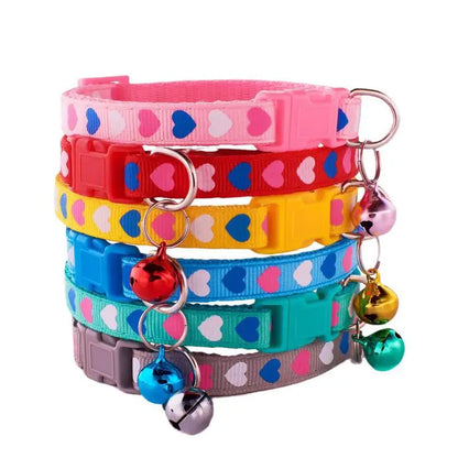 PVC Colorful Dog Bell Collar - Pet Wonderland Cloud