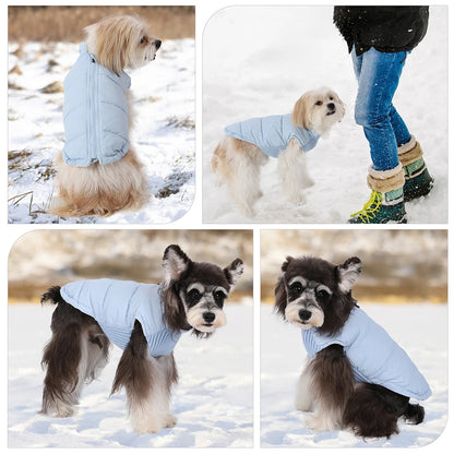 Winter Dog Warm Padded Coat - Pet Wonderland Cloud