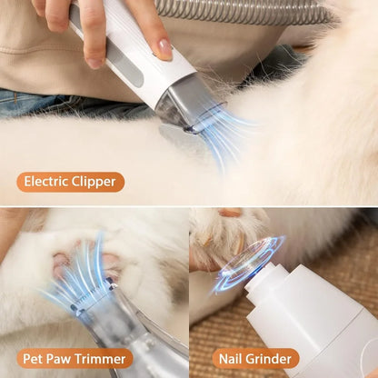 Dog  Vacuum 7 Grooming Tools - Pet Wonderland Cloud