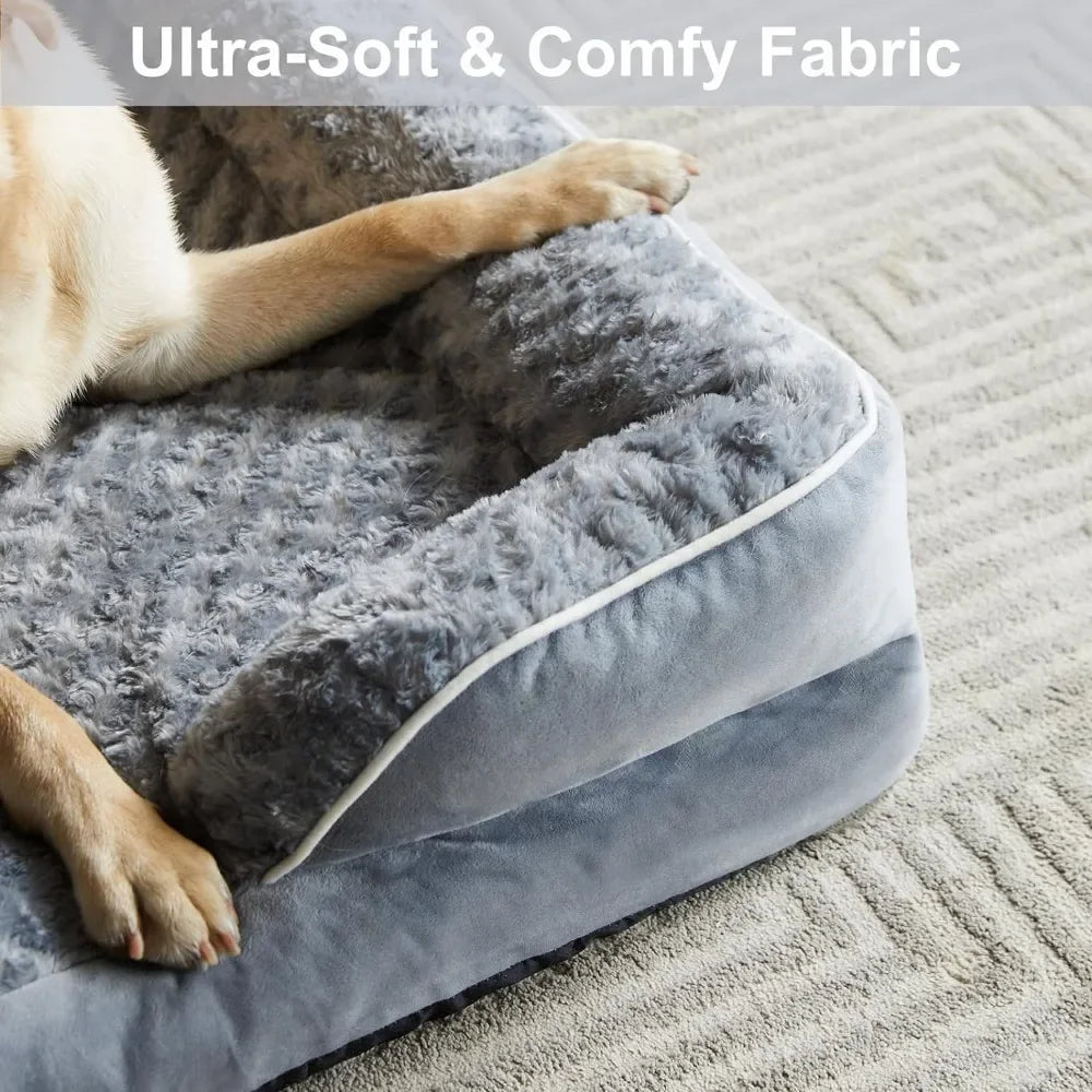 Extra Large Dog Washable Bed - Pet Wonderland Cloud