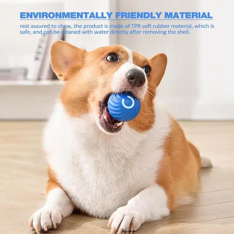 Dog Moving Gravity Jumping Ball Toy