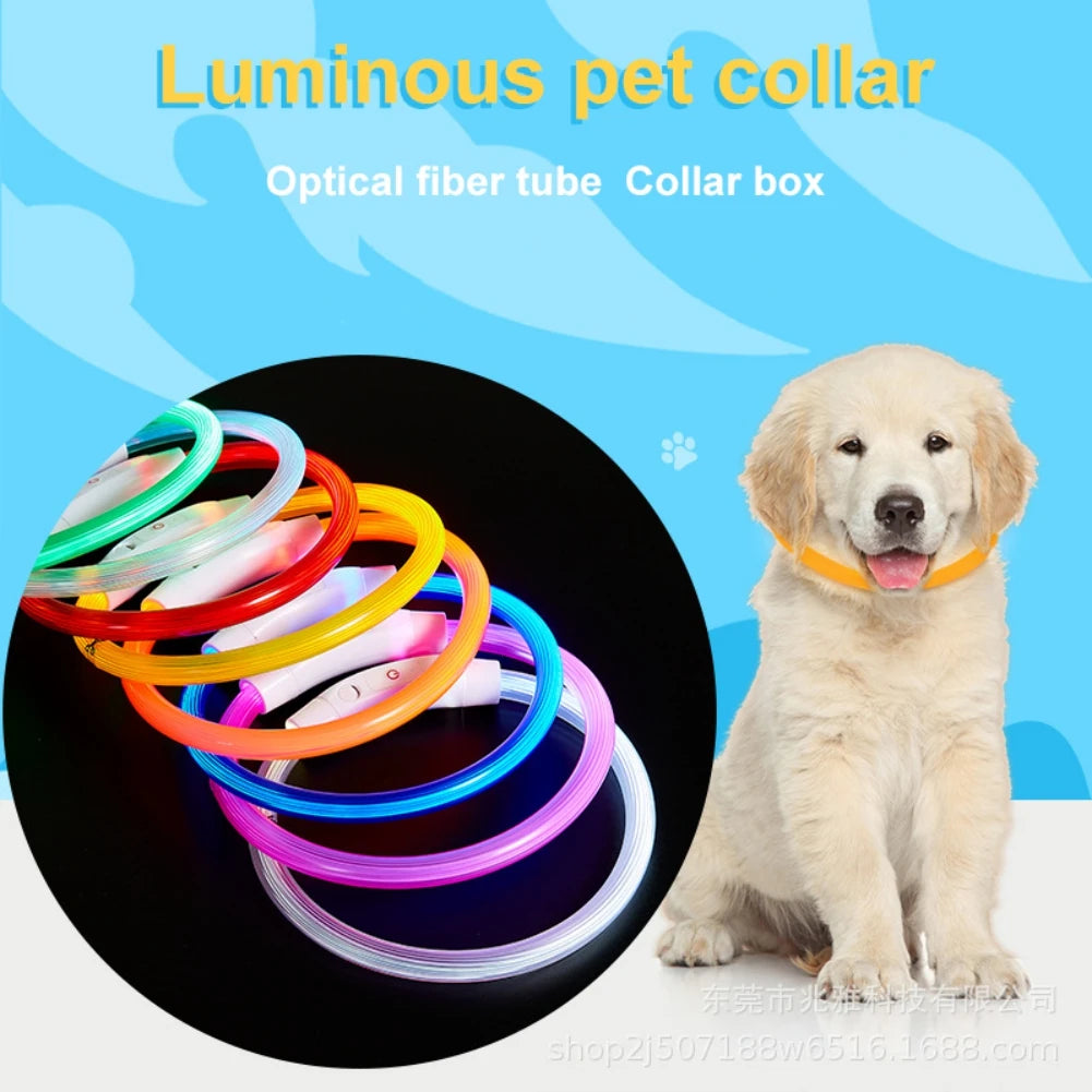 Dog Night Safety Flash Necklace - Pet Wonderland Cloud